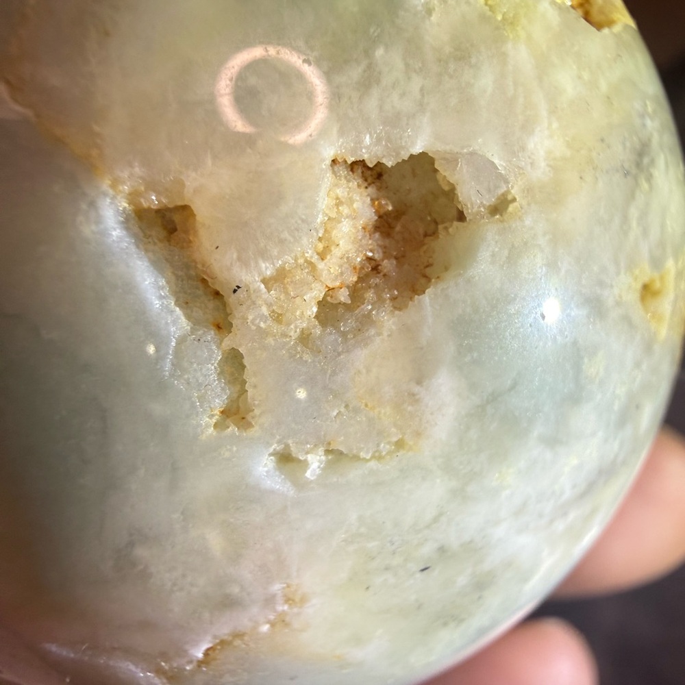 Caribbean Calcite Sphere - Picture 5 of 6